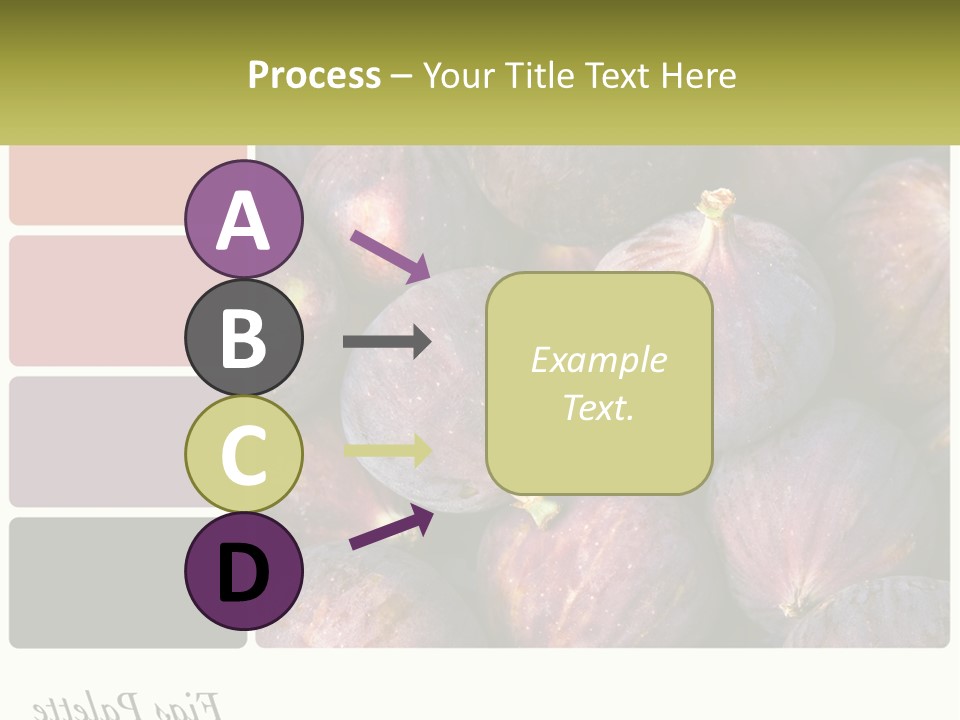 A Bunch Of Figs Sitting Next To Each Other PowerPoint Template