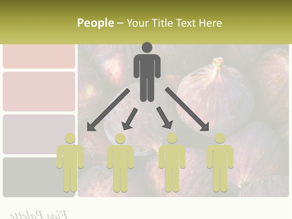 A Bunch Of Figs Sitting Next To Each Other PowerPoint Template