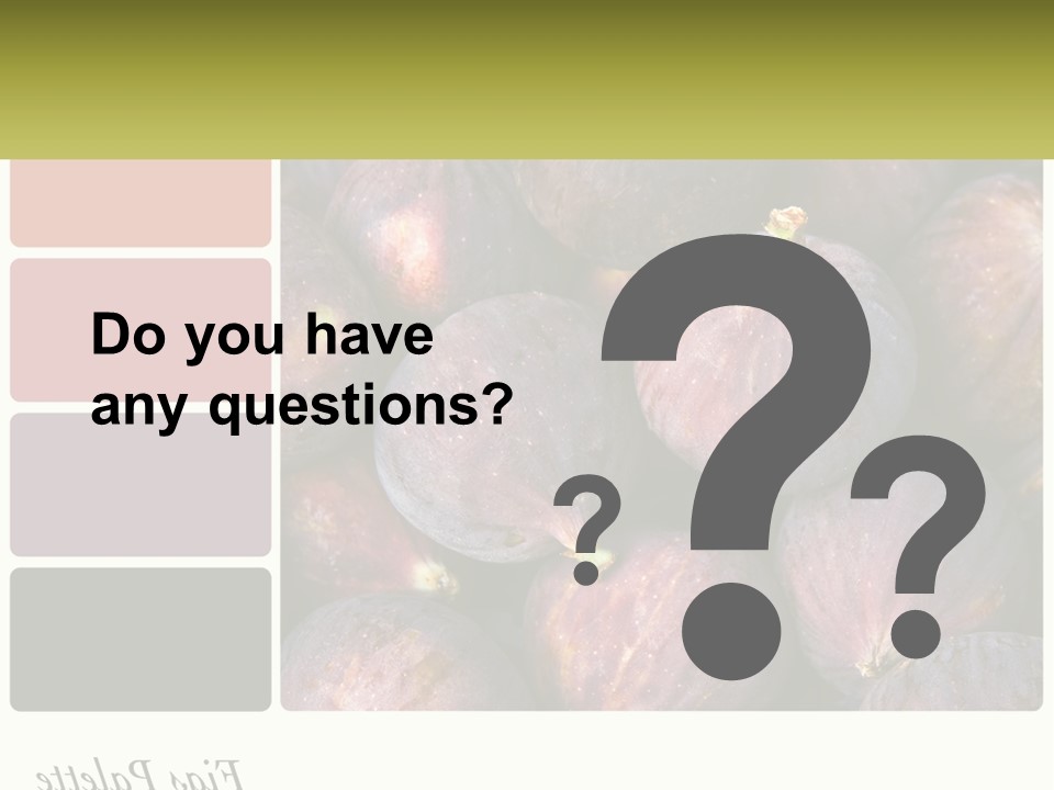 A Bunch Of Figs Sitting Next To Each Other PowerPoint Template