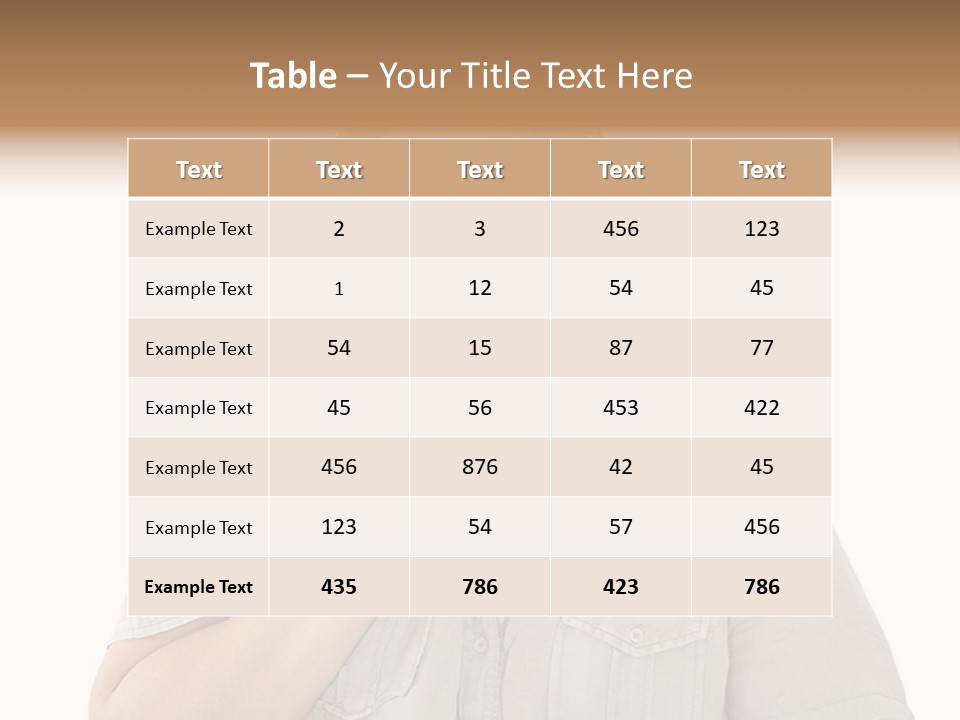 A Man Is Talking On A Cell Phone PowerPoint Template