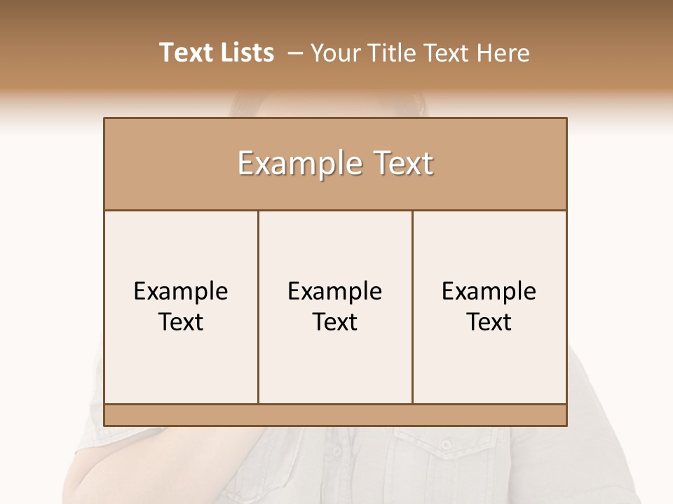 A Man Is Talking On A Cell Phone PowerPoint Template