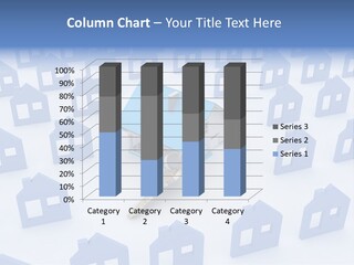 A House With A Key In The Middle Of It PowerPoint Template