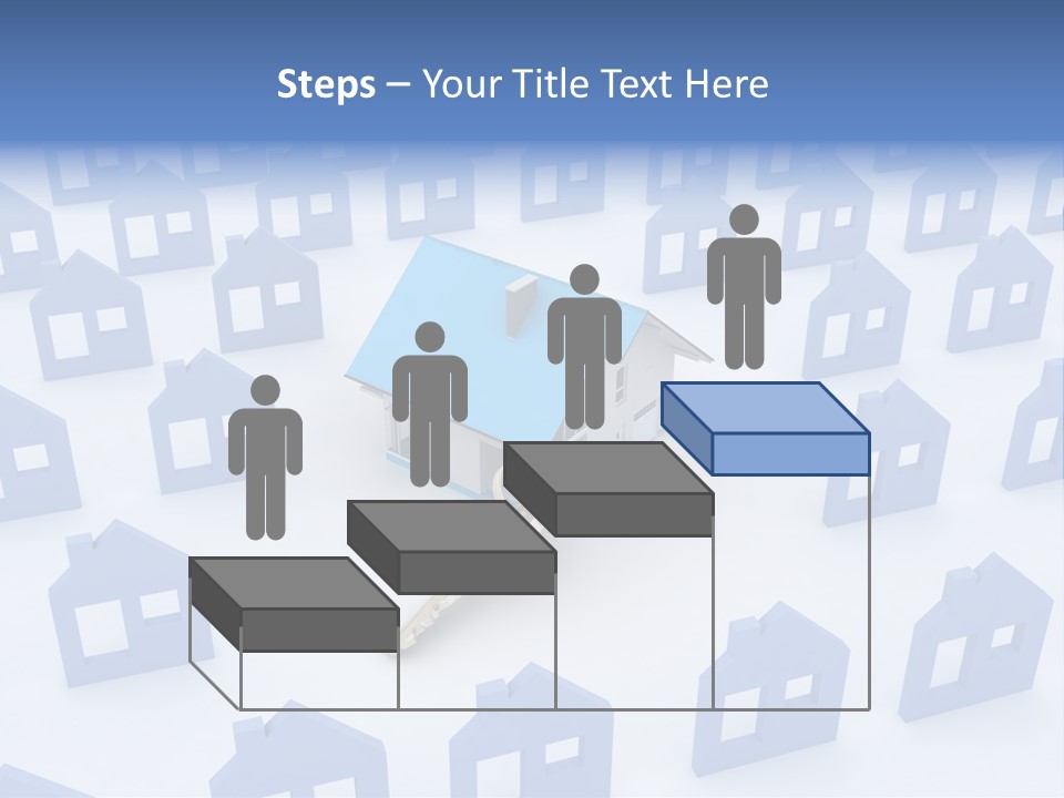 A House With A Key In The Middle Of It PowerPoint Template