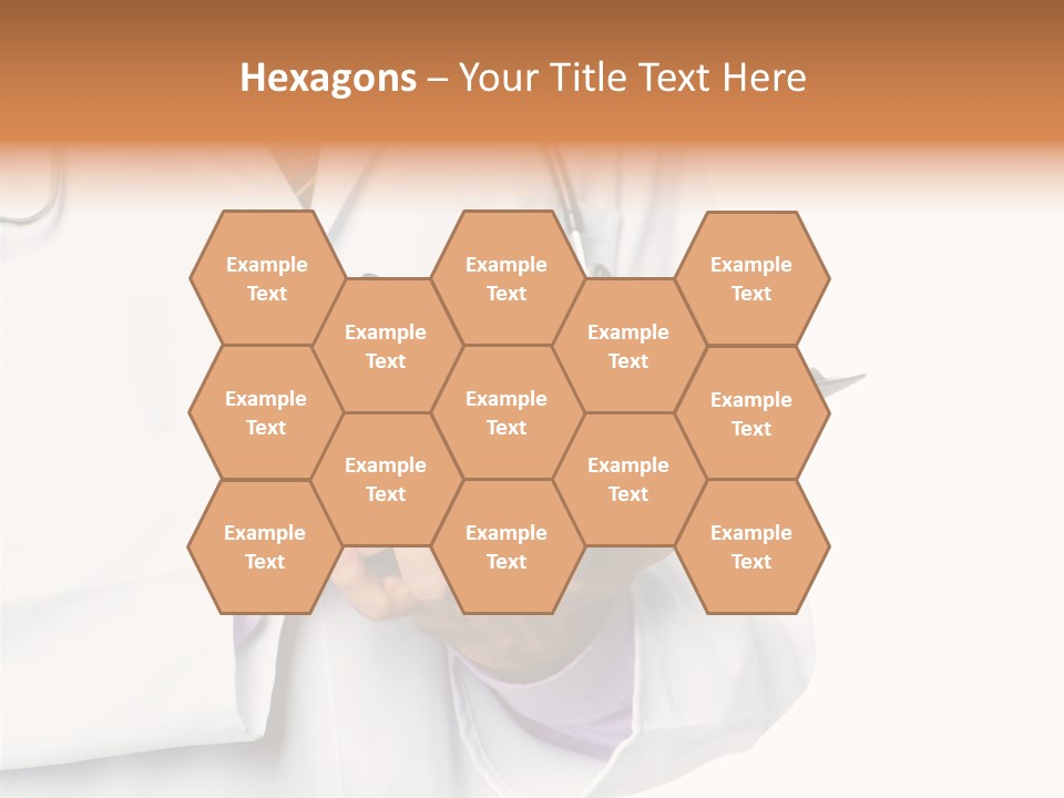 A Doctor Writing On A Clipboard With A Pen PowerPoint Template