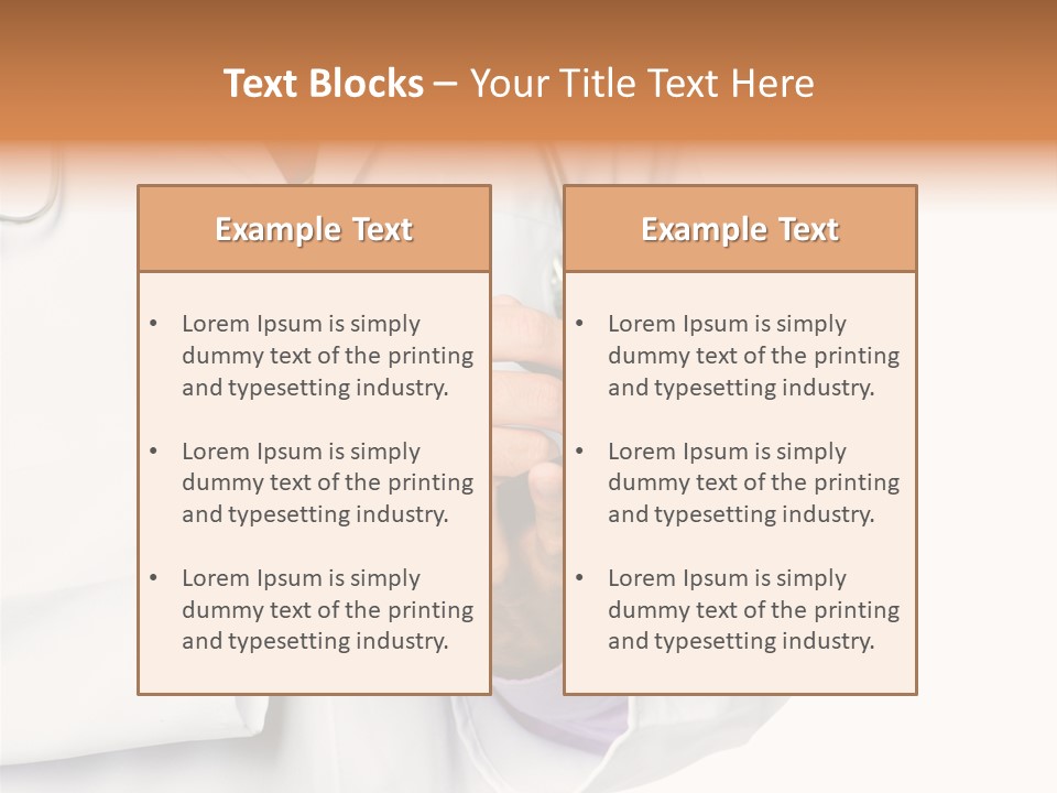 A Doctor Writing On A Clipboard With A Pen PowerPoint Template