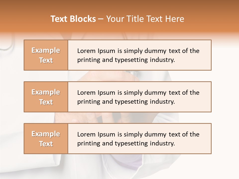 A Doctor Writing On A Clipboard With A Pen PowerPoint Template