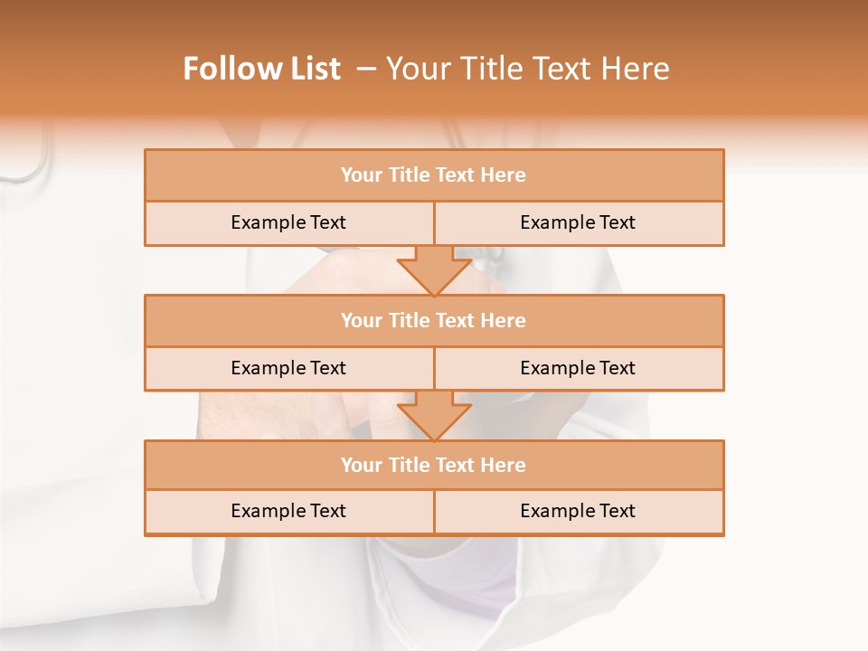 A Doctor Writing On A Clipboard With A Pen PowerPoint Template