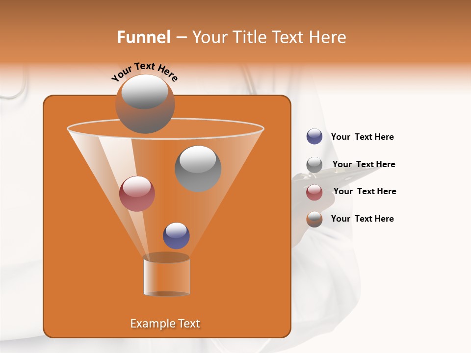 A Doctor Writing On A Clipboard With A Pen PowerPoint Template