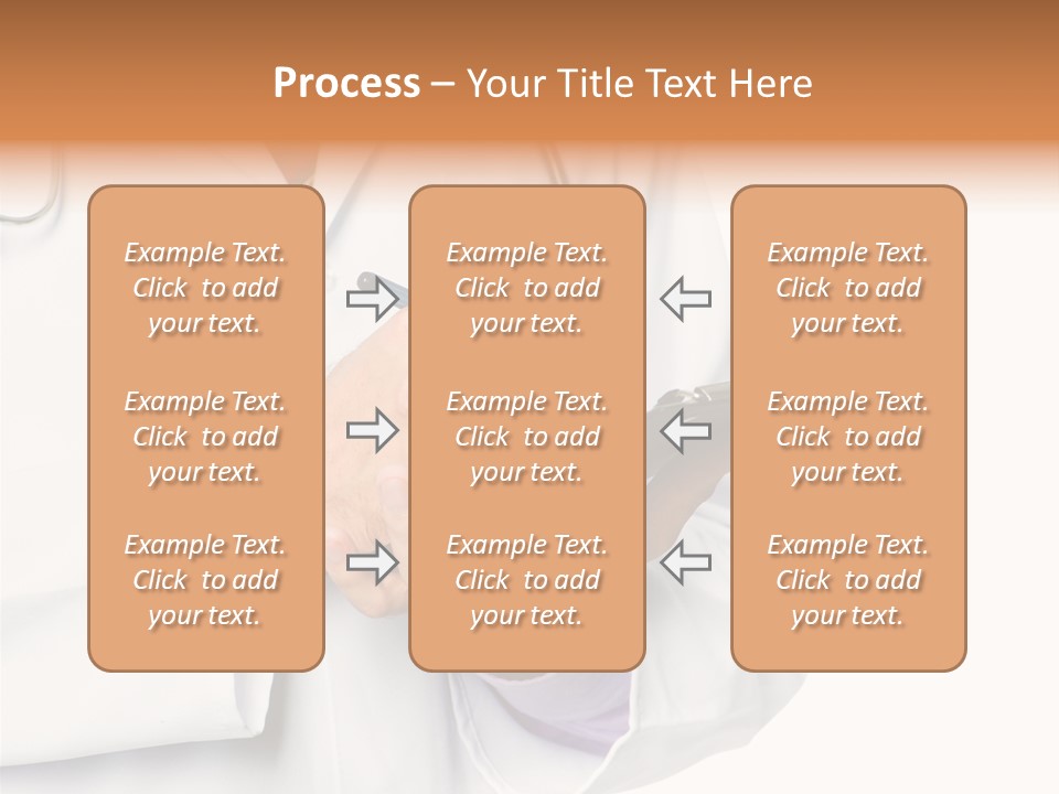 A Doctor Writing On A Clipboard With A Pen PowerPoint Template