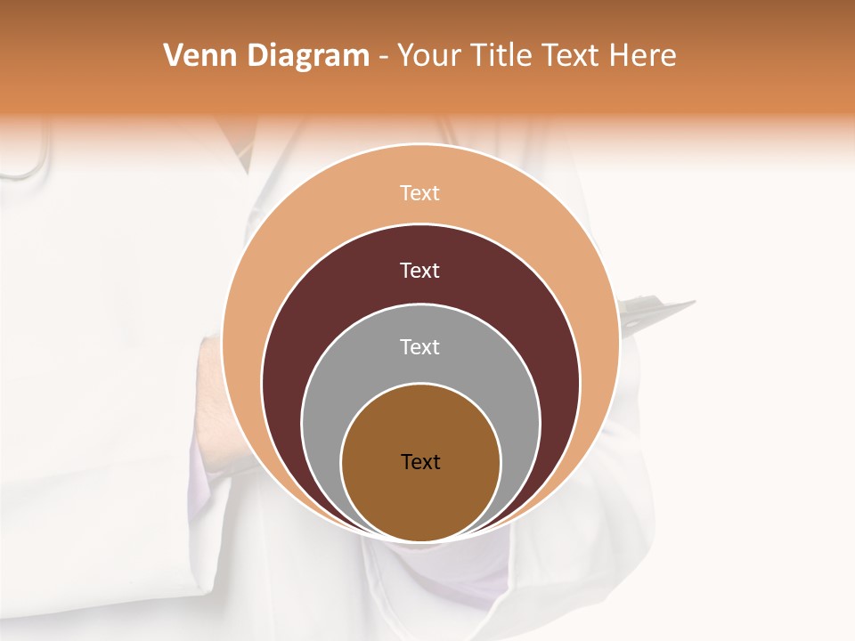 A Doctor Writing On A Clipboard With A Pen PowerPoint Template