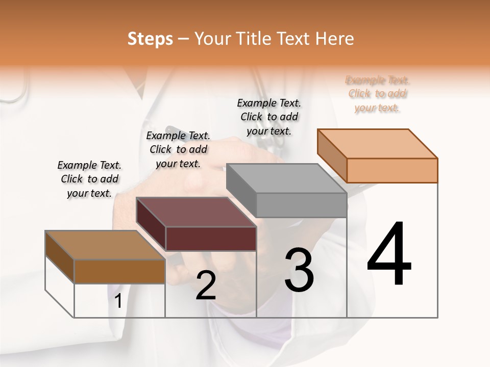A Doctor Writing On A Clipboard With A Pen PowerPoint Template