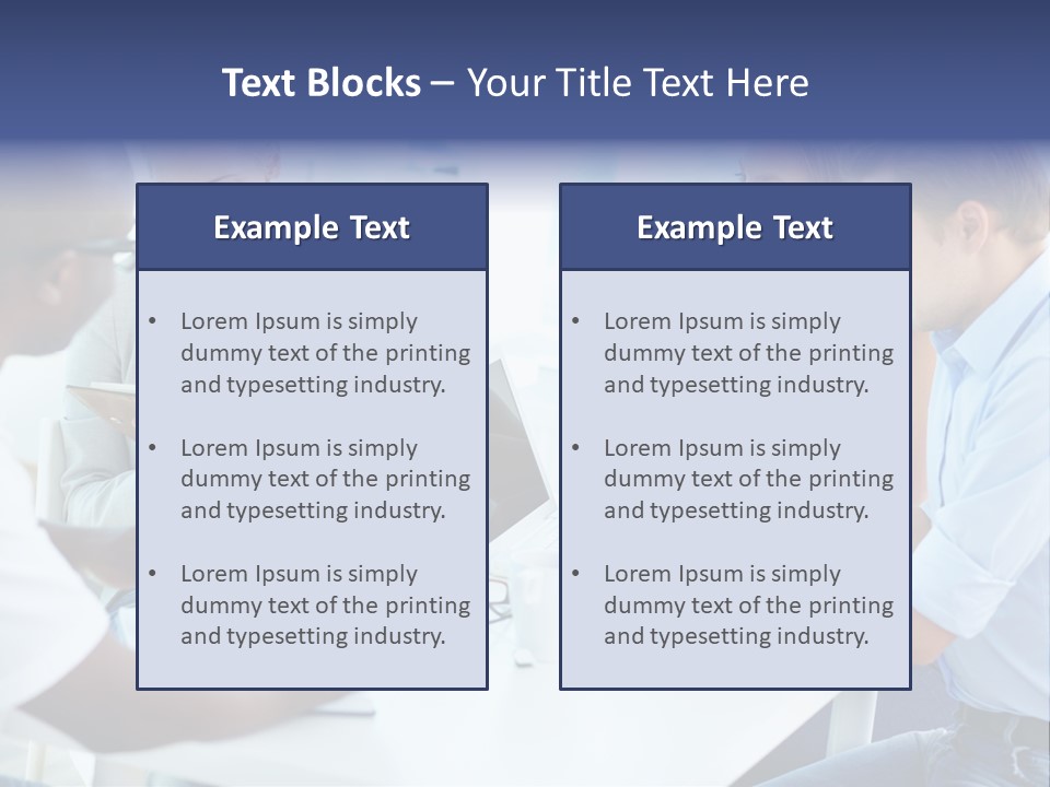 A Group Of People Sitting Around A Table With A Laptop PowerPoint Template