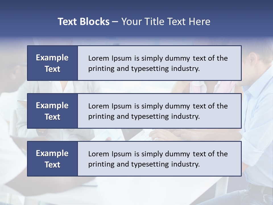 A Group Of People Sitting Around A Table With A Laptop PowerPoint Template