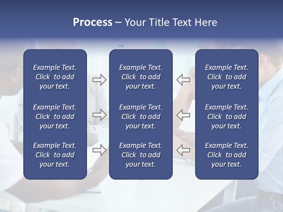 A Group Of People Sitting Around A Table With A Laptop PowerPoint Template