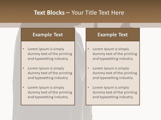 A Man In A Costume Holding A Cell Phone PowerPoint Template