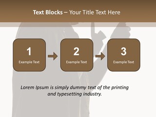 A Man In A Costume Holding A Cell Phone PowerPoint Template