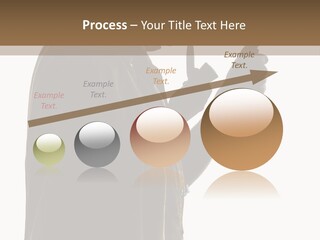 A Man In A Costume Holding A Cell Phone PowerPoint Template