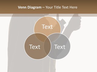 A Man In A Costume Holding A Cell Phone PowerPoint Template