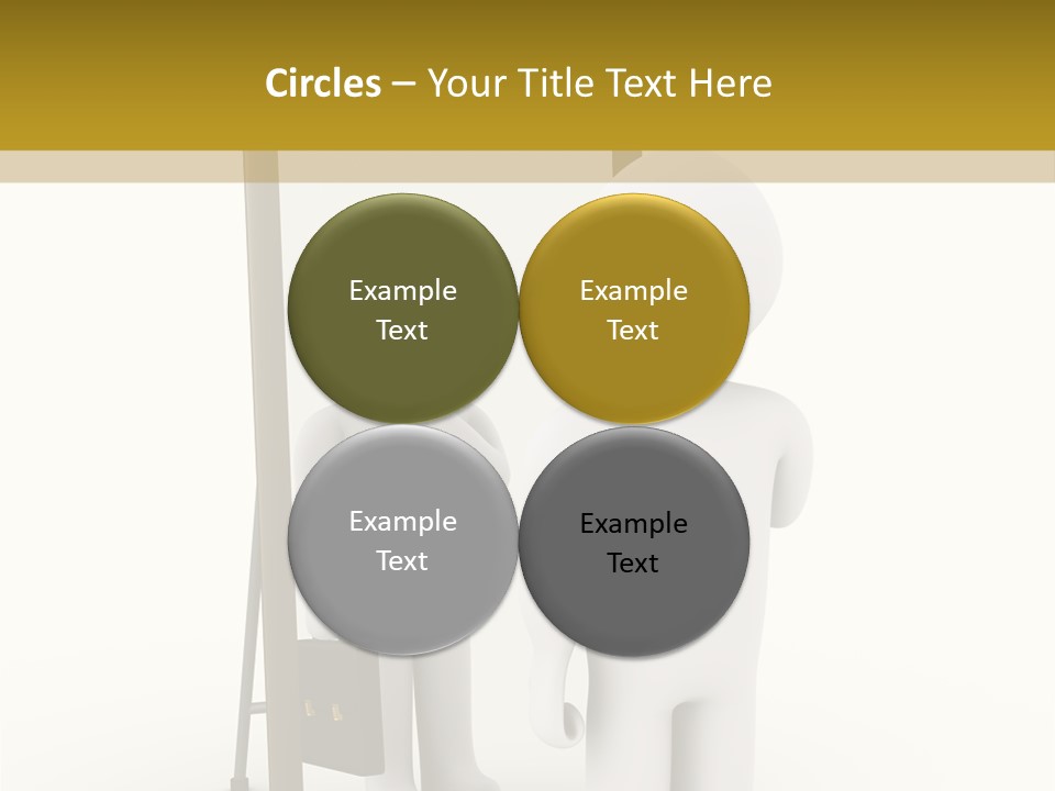 A Person Standing In Front Of A Mirror PowerPoint Template