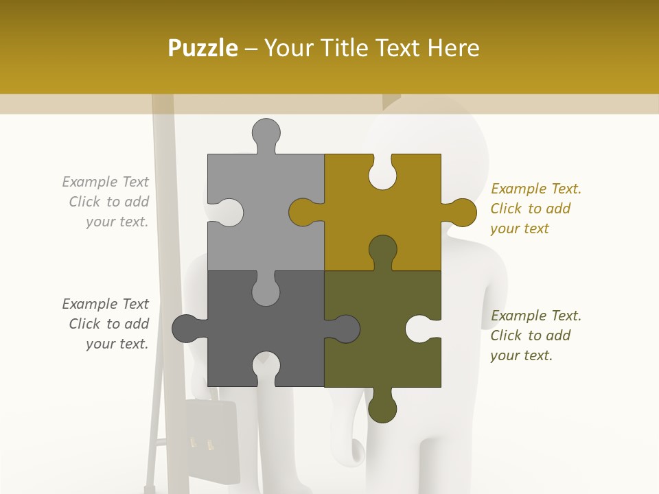 A Person Standing In Front Of A Mirror PowerPoint Template
