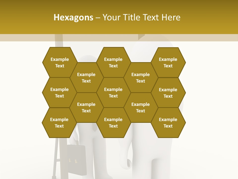 A Person Standing In Front Of A Mirror PowerPoint Template