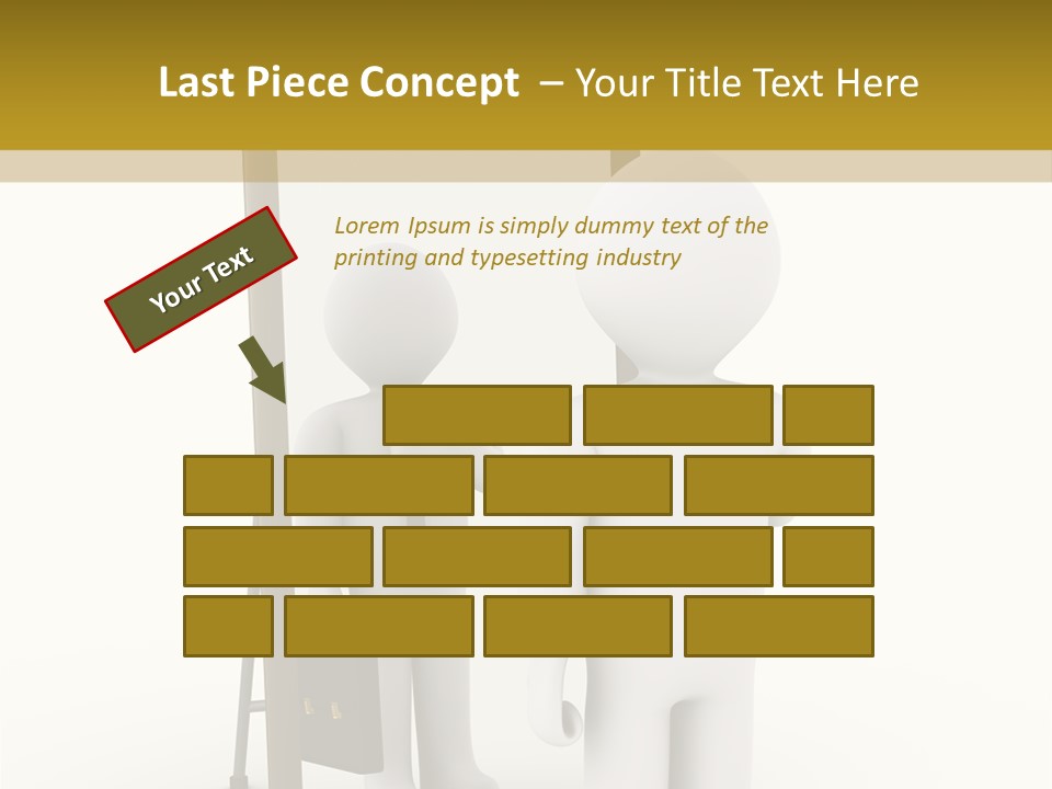 A Person Standing In Front Of A Mirror PowerPoint Template