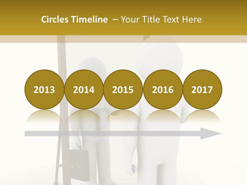 A Person Standing In Front Of A Mirror PowerPoint Template