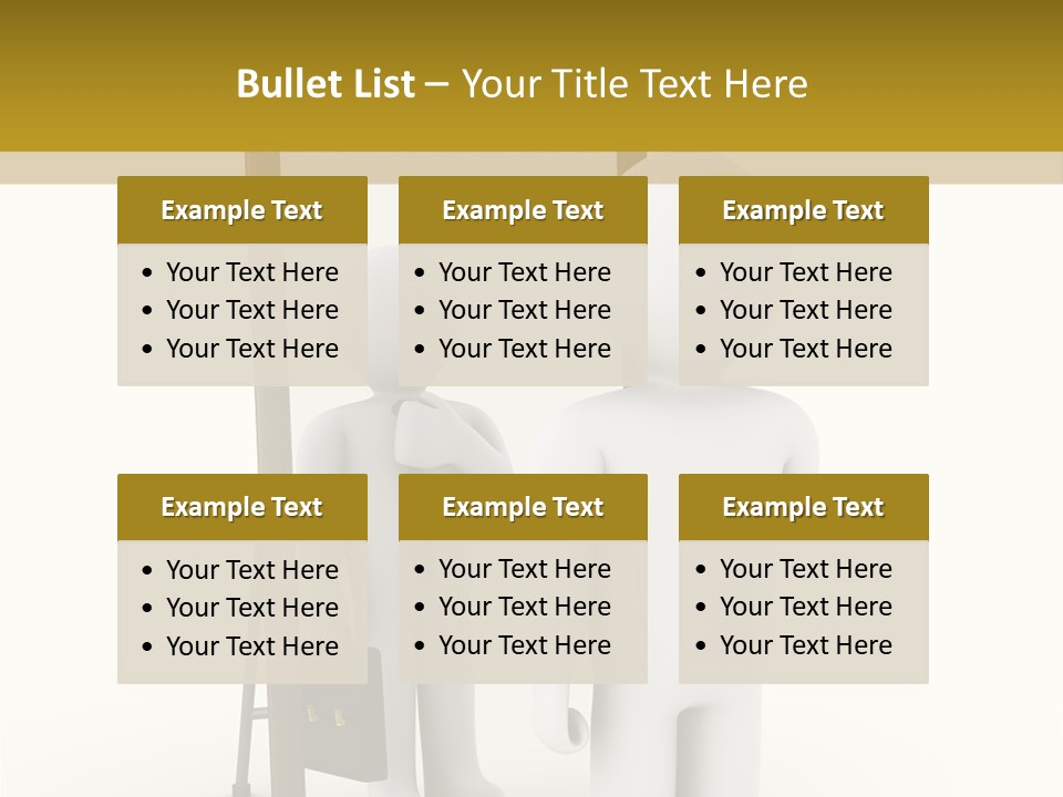 A Person Standing In Front Of A Mirror PowerPoint Template