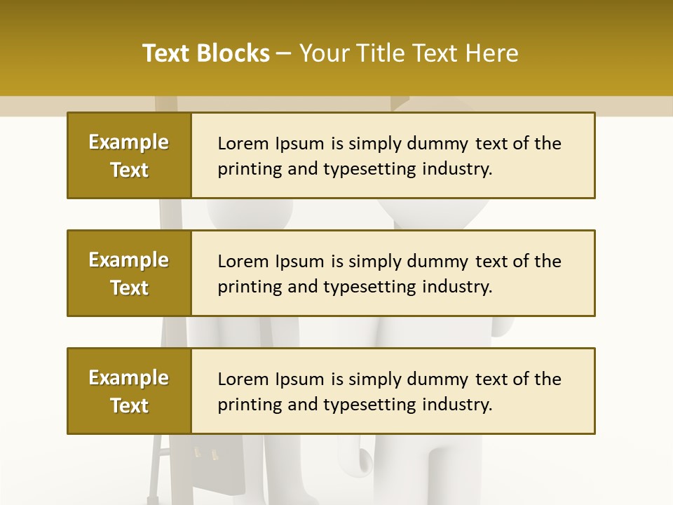 A Person Standing In Front Of A Mirror PowerPoint Template