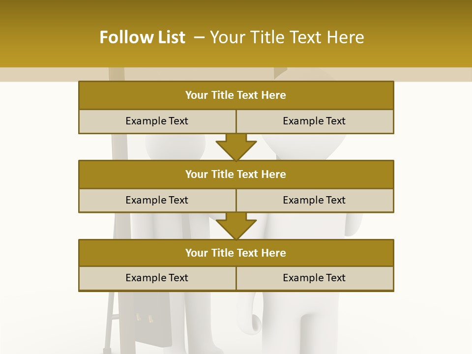 A Person Standing In Front Of A Mirror PowerPoint Template