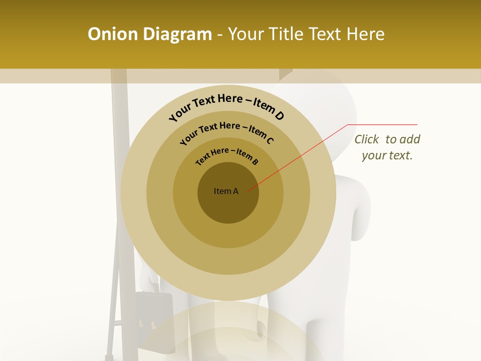 A Person Standing In Front Of A Mirror PowerPoint Template