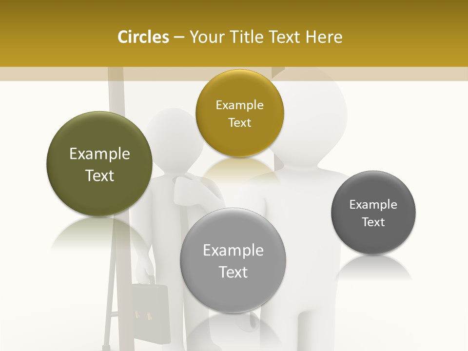 A Person Standing In Front Of A Mirror PowerPoint Template