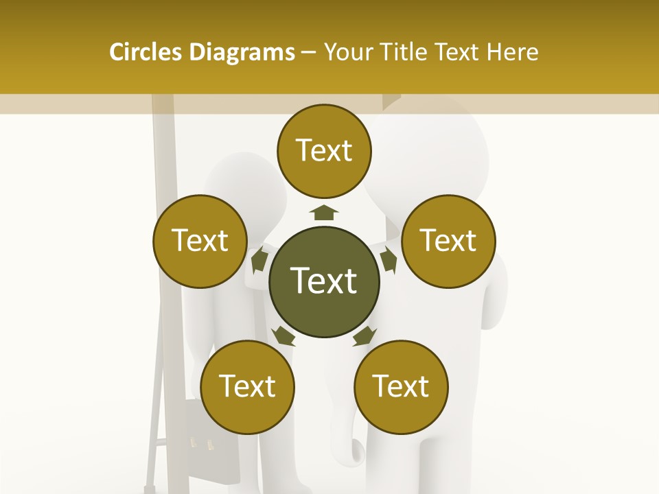 A Person Standing In Front Of A Mirror PowerPoint Template