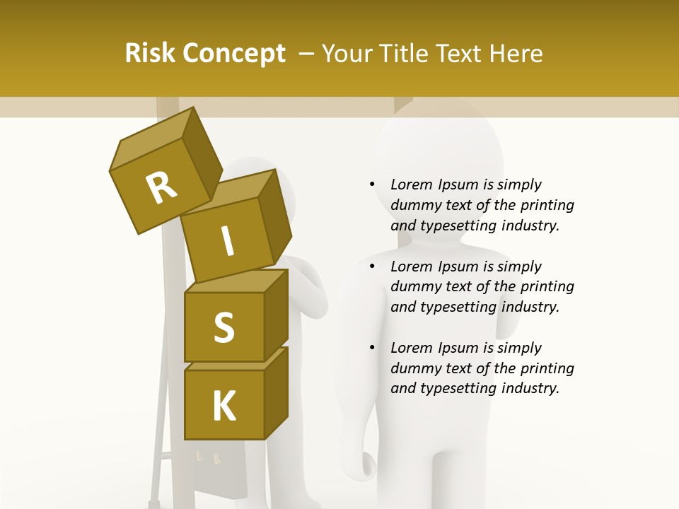 A Person Standing In Front Of A Mirror PowerPoint Template