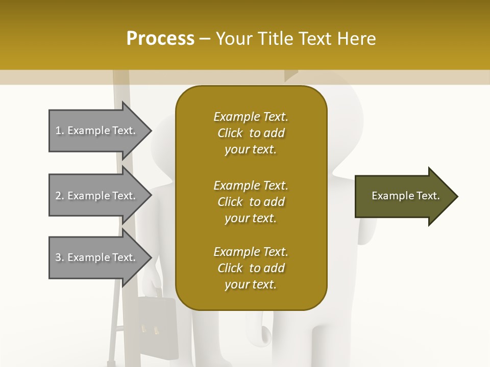 A Person Standing In Front Of A Mirror PowerPoint Template