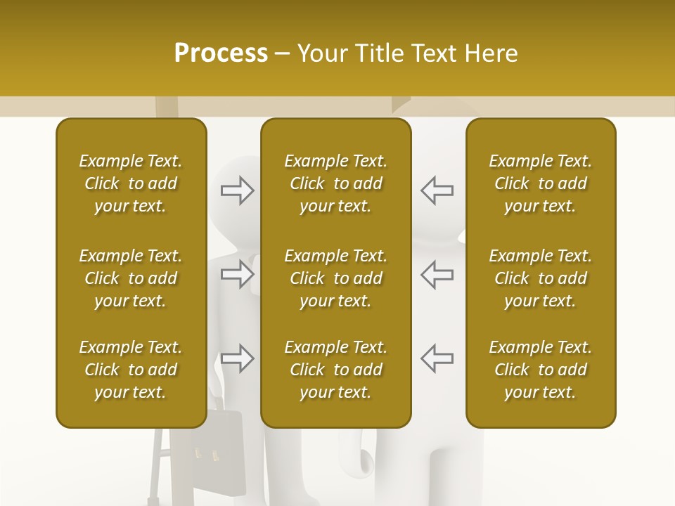 A Person Standing In Front Of A Mirror PowerPoint Template