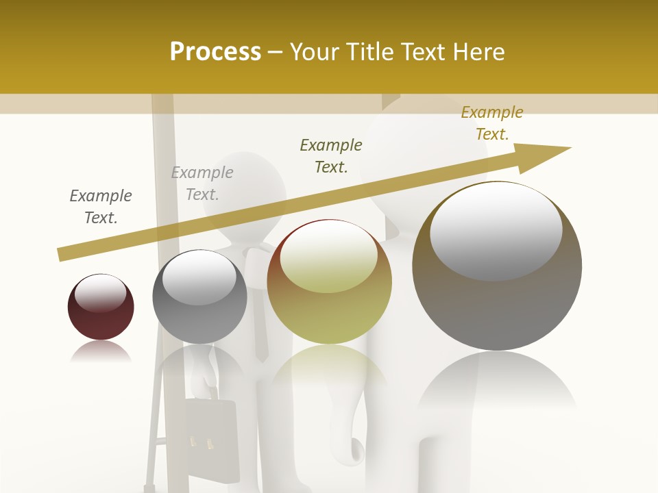 A Person Standing In Front Of A Mirror PowerPoint Template