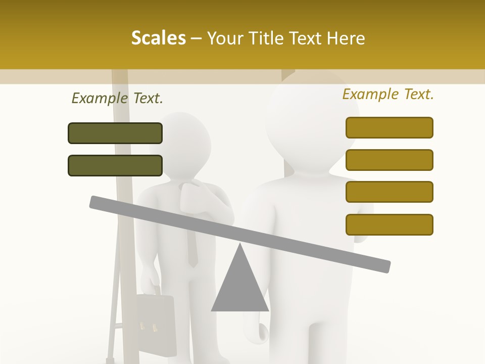 A Person Standing In Front Of A Mirror PowerPoint Template