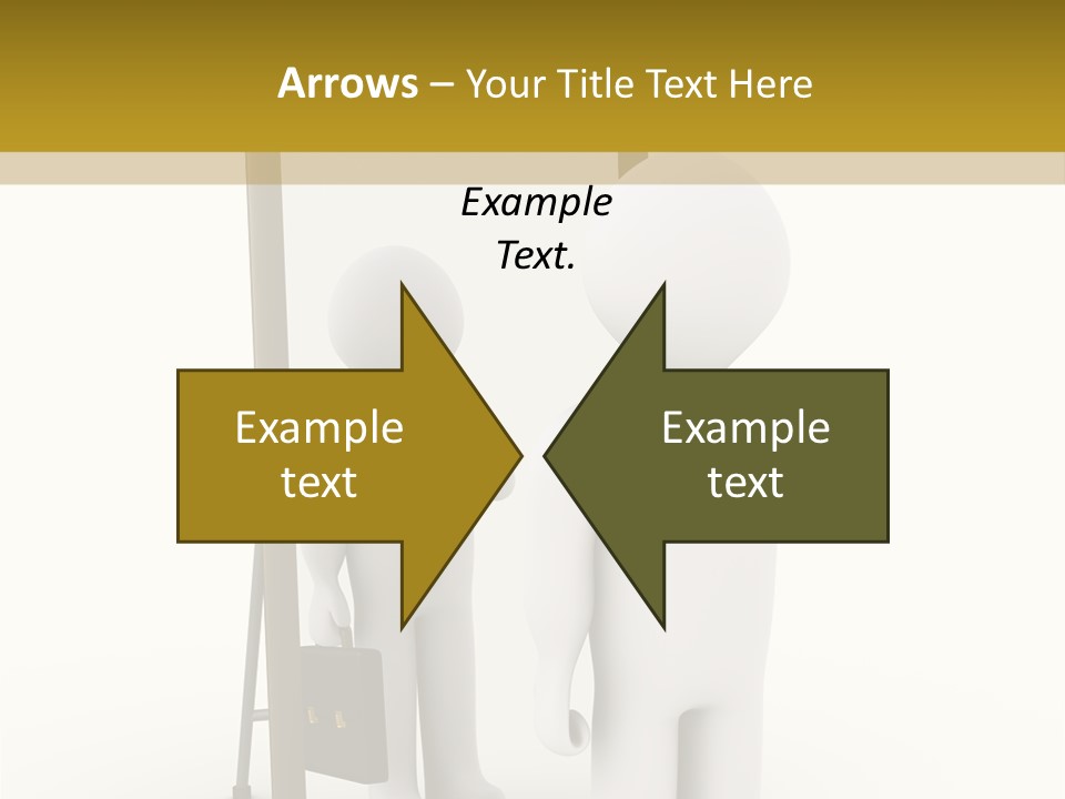 A Person Standing In Front Of A Mirror PowerPoint Template