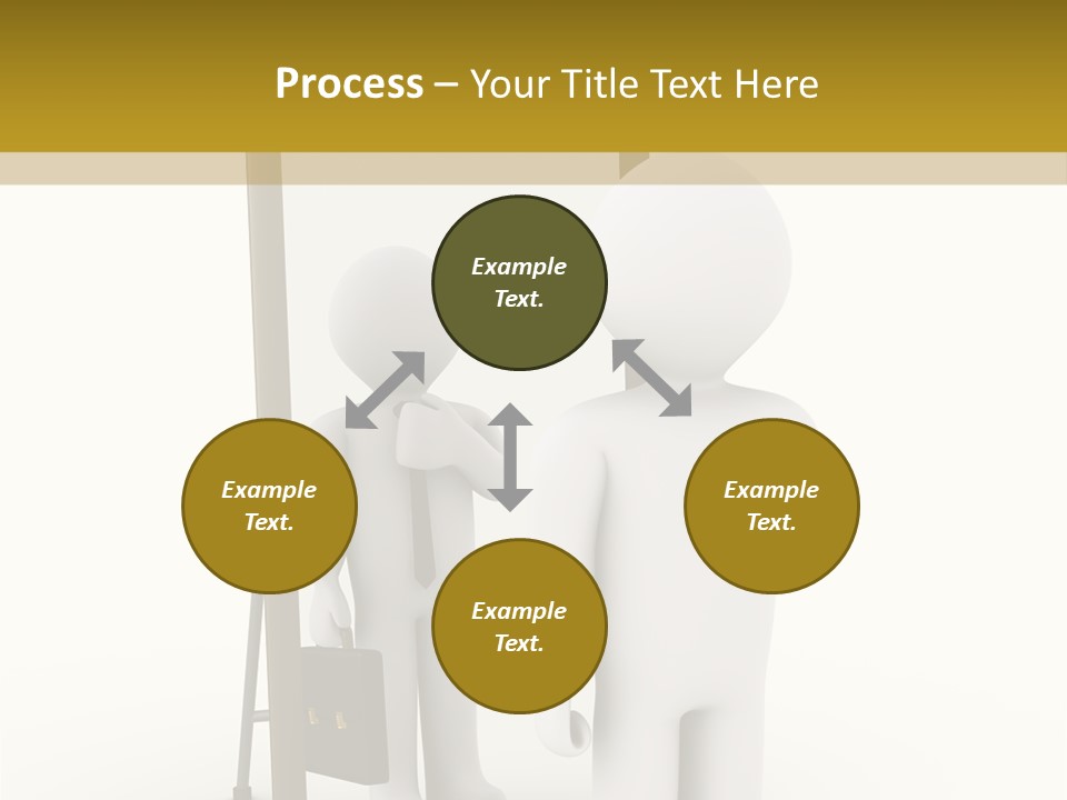 A Person Standing In Front Of A Mirror PowerPoint Template