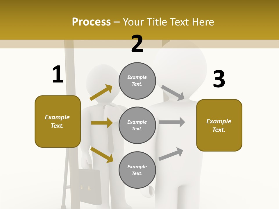 A Person Standing In Front Of A Mirror PowerPoint Template
