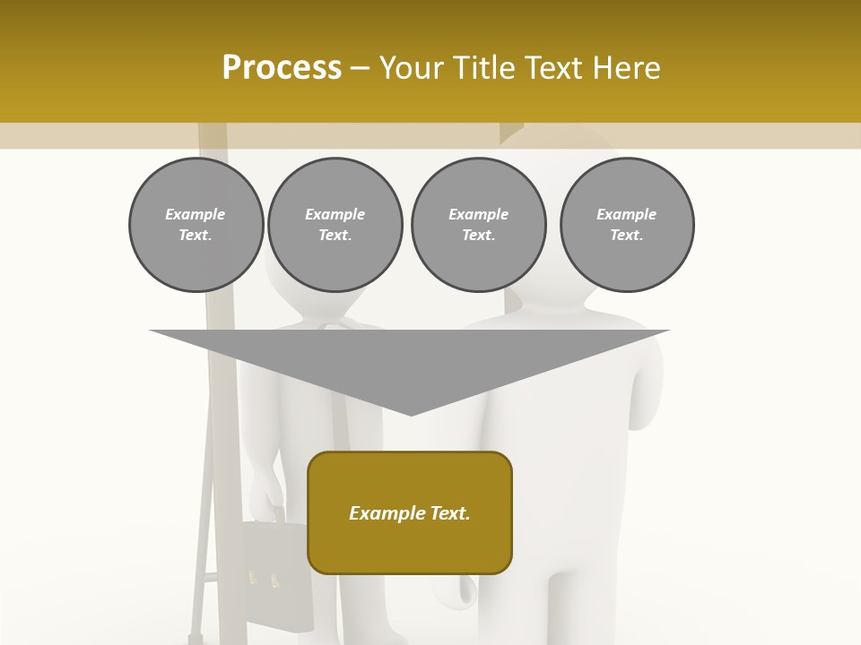 A Person Standing In Front Of A Mirror PowerPoint Template
