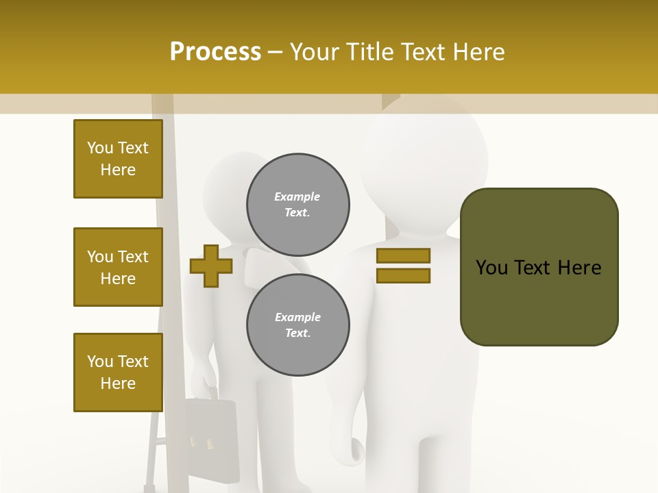 A Person Standing In Front Of A Mirror PowerPoint Template