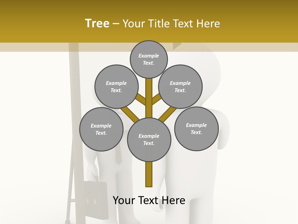 A Person Standing In Front Of A Mirror PowerPoint Template