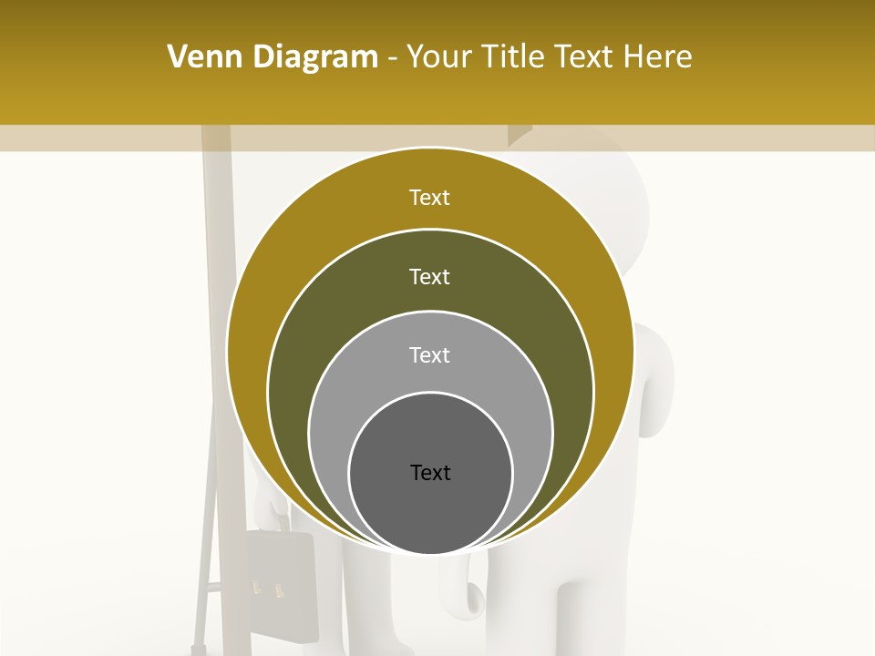A Person Standing In Front Of A Mirror PowerPoint Template