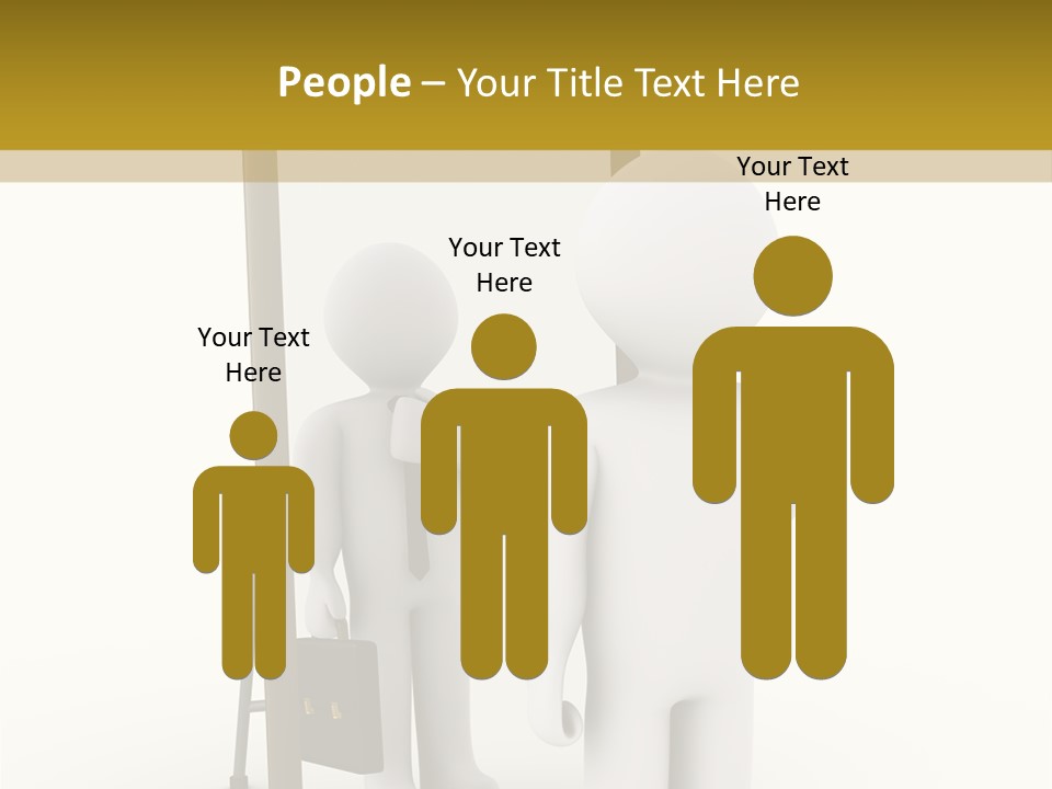 A Person Standing In Front Of A Mirror PowerPoint Template