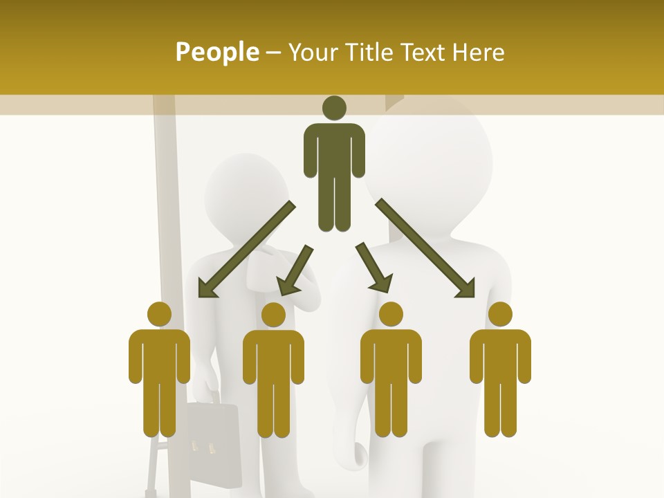 A Person Standing In Front Of A Mirror PowerPoint Template