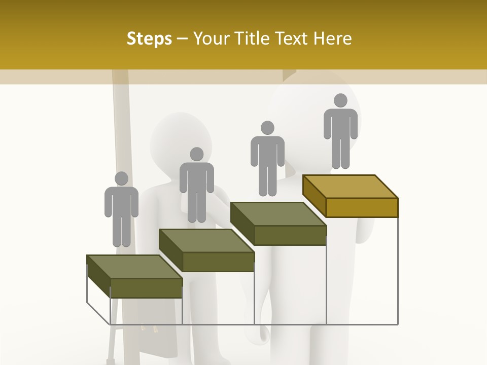 A Person Standing In Front Of A Mirror PowerPoint Template