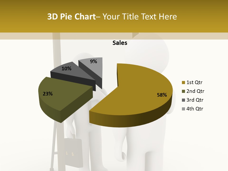 A Person Standing In Front Of A Mirror PowerPoint Template