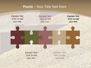 A Large Pile Of Grain Sitting On Top Of A Field PowerPoint Template